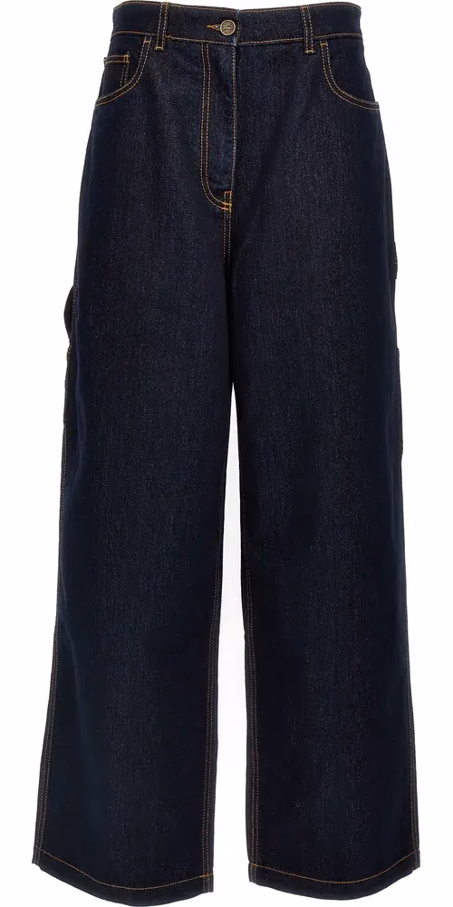 Etro Blue Cotton Jeans Denim