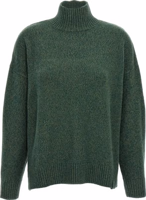 Bicolor Wool Cardigan