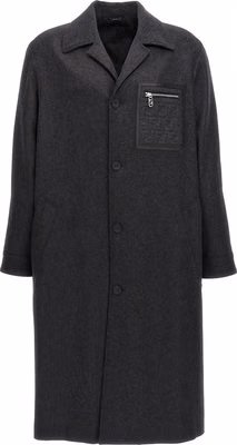 Gray Cashmere Coat