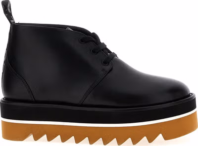 Black Polyethylene Ankle Boots