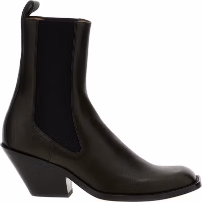 Brown Calfskin Chelsea Boots
