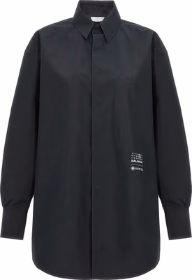 Black Polyester Blouse