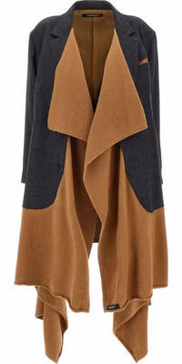 Multicolor Wool Coat