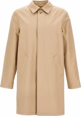 Beige Cotton Coat