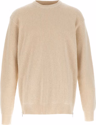 Beige Cotton Cardigan