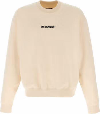 Beige Cotton Sweatshirt
