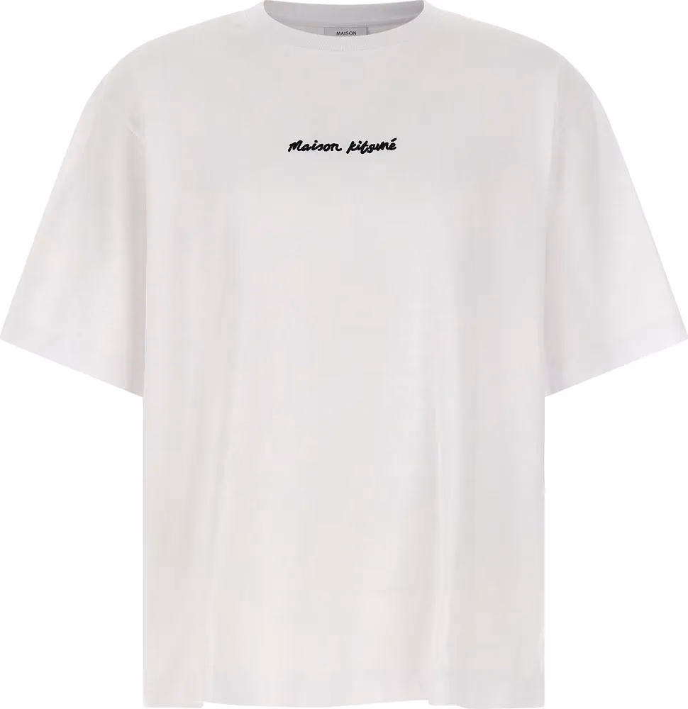 Maison Kitsuné White Cotton T-Shirt