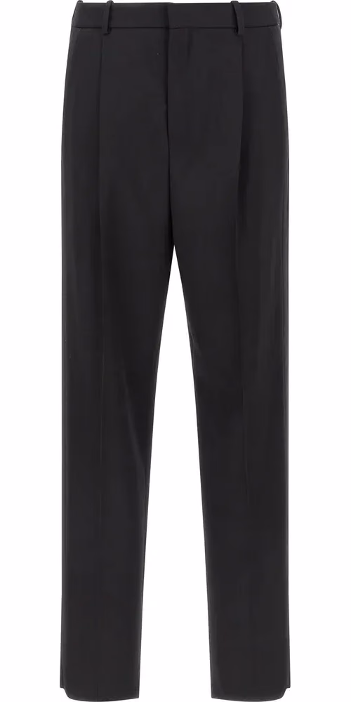 Saint Laurent Black Wool Dress Pants