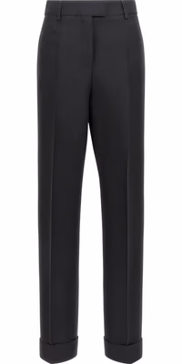 Black Viscose Dress Pants