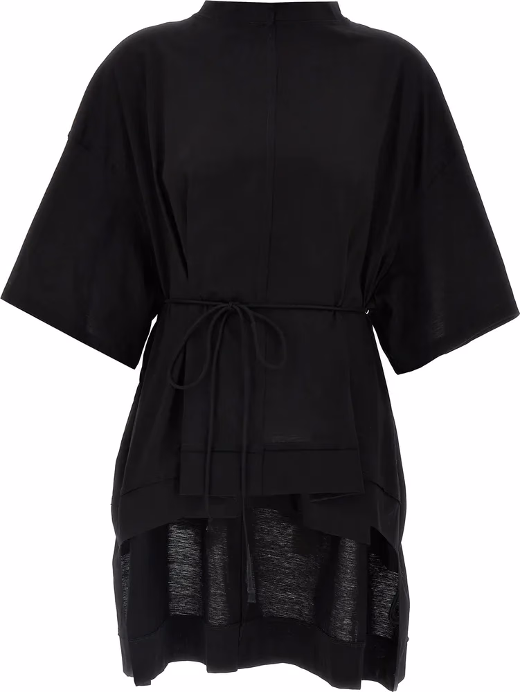 DI.LA3 PARI' Black Cotton T-Shirt
