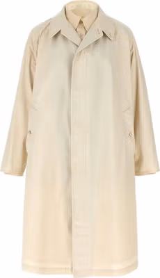 Beige Cotton Coat