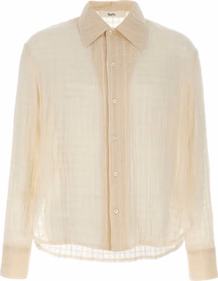 Beige Cotton Blouse