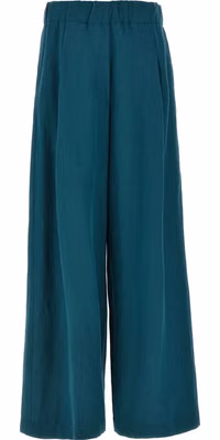 Bicolor Wool Casual Pants