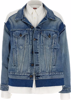 Multicolor Cotton Denim Jacket