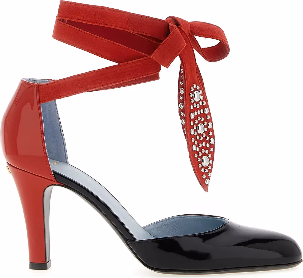 Valentino Garavani Multicolor Goatskin High Heel Pumps