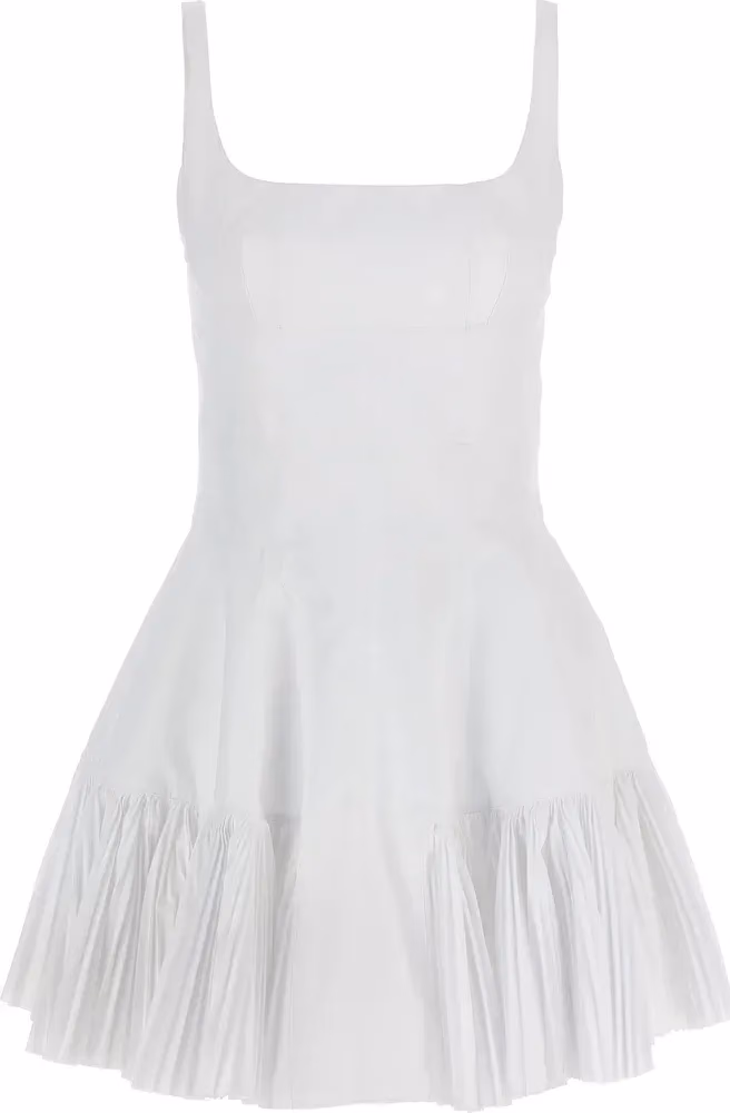 Giovanni Bedin White Polyester Short Dress