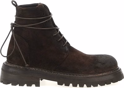 Brown Cotton Chelsea Boots