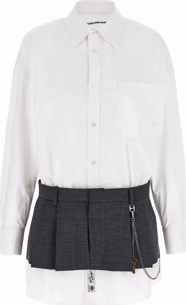 Alexander Wang Multicolor Cotton Short Dress