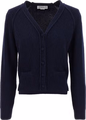 Blue Wool Cardigan