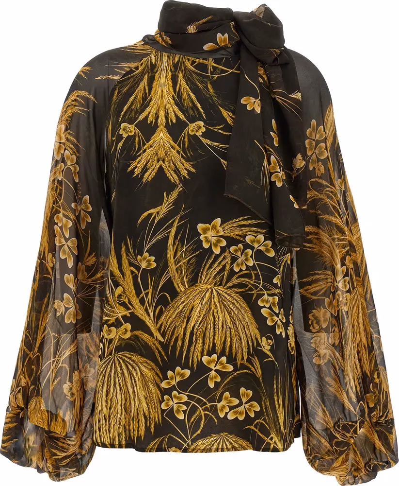 F.R.S. - FOR RESTLESS SLEEPERS Multicolor Viscose Blouse