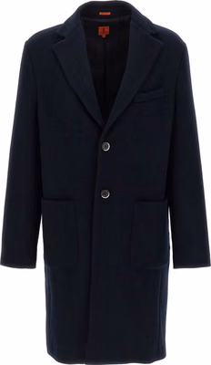 Black Virgin Wool Coat