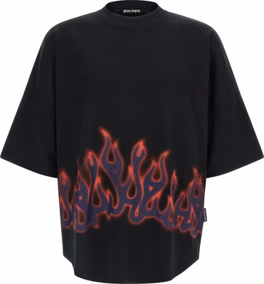 Black Cotton T-Shirt