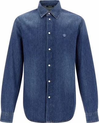 Blue Cotton Blouse