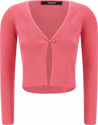 Fuchsia Viscose Cardigan
