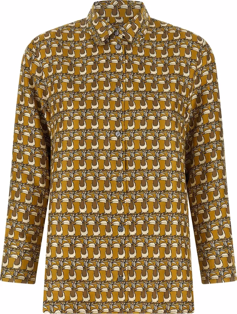 Max Mara Multicolor Silk Blouse