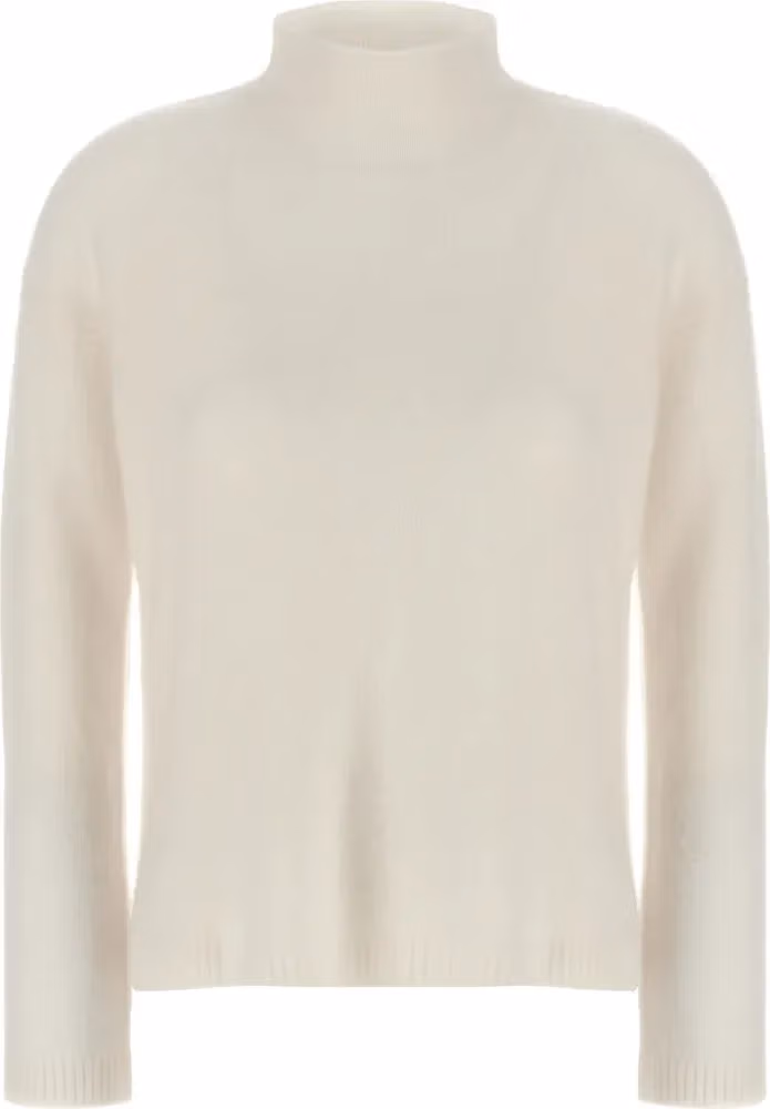 Max Mara White Cashmere Cardigan