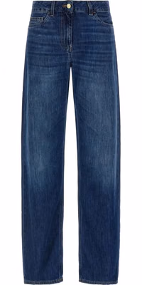 Blue Cotton Jeans Denim