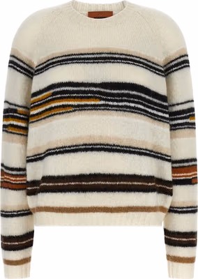 White Polyester Cardigan