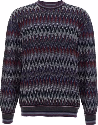 Blue Wool Cardigan
