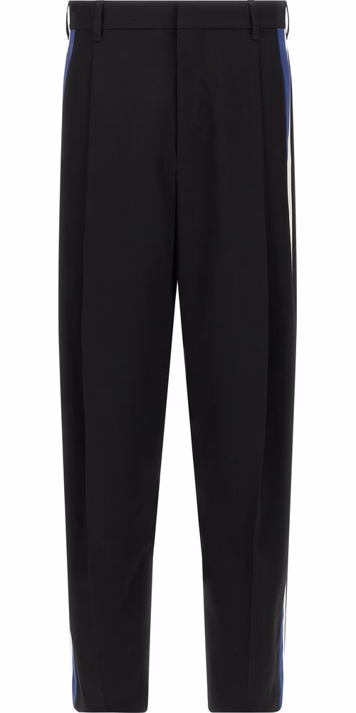 Marni Black Virgin Wool Dress Pants