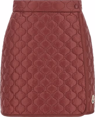 Bordeaux Polyamide Long Skirt
