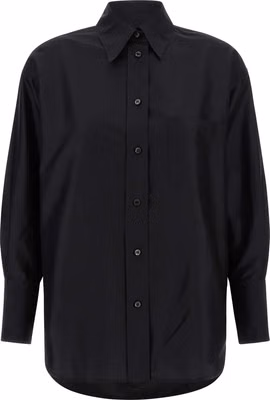 Black Silk Blouse