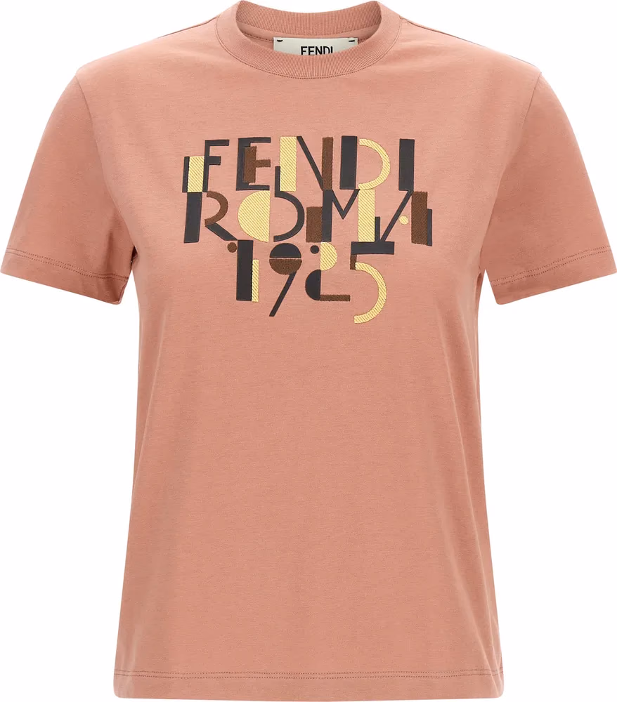 Fendi Multicolor Cotton T-Shirt