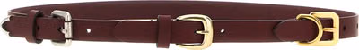 Bordeaux Calfskin Belt
