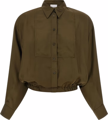 Bicolor Viscose Blouse