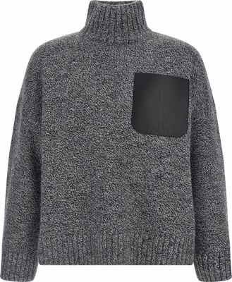Gray Wool Cardigan
