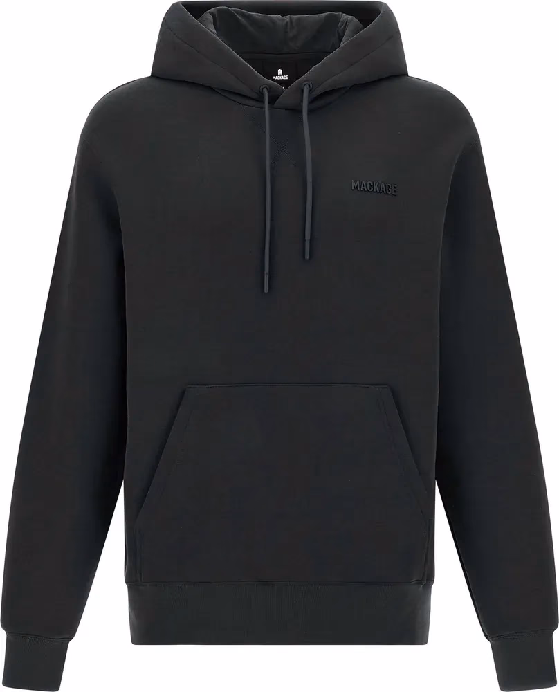 Mackage Black Cotton Sweatshirt