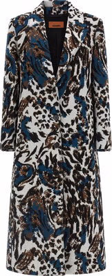 Multicolor Wool Coat