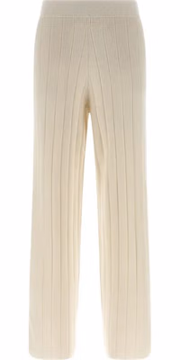 White Cashmere Joggers (Workout Pants)