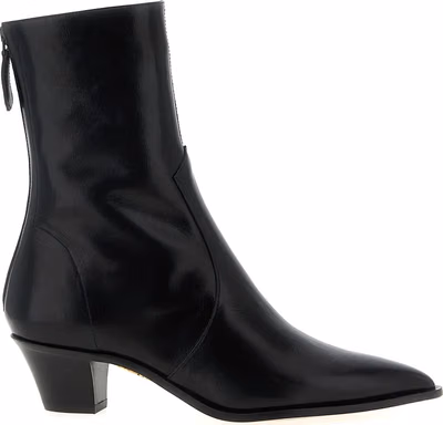 Black Calfskin Chelsea Boots