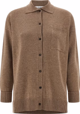 Brown Cashmere Cardigan