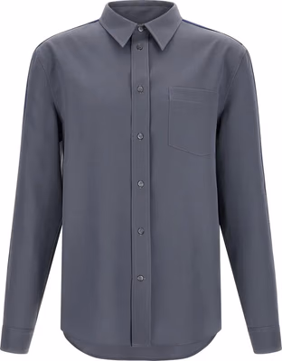 Gray Virgin Wool Blouse