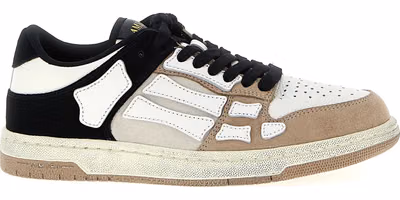 Multicolor Cowhide Low Top Sneakers