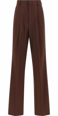 Brown Wool Dress Pants