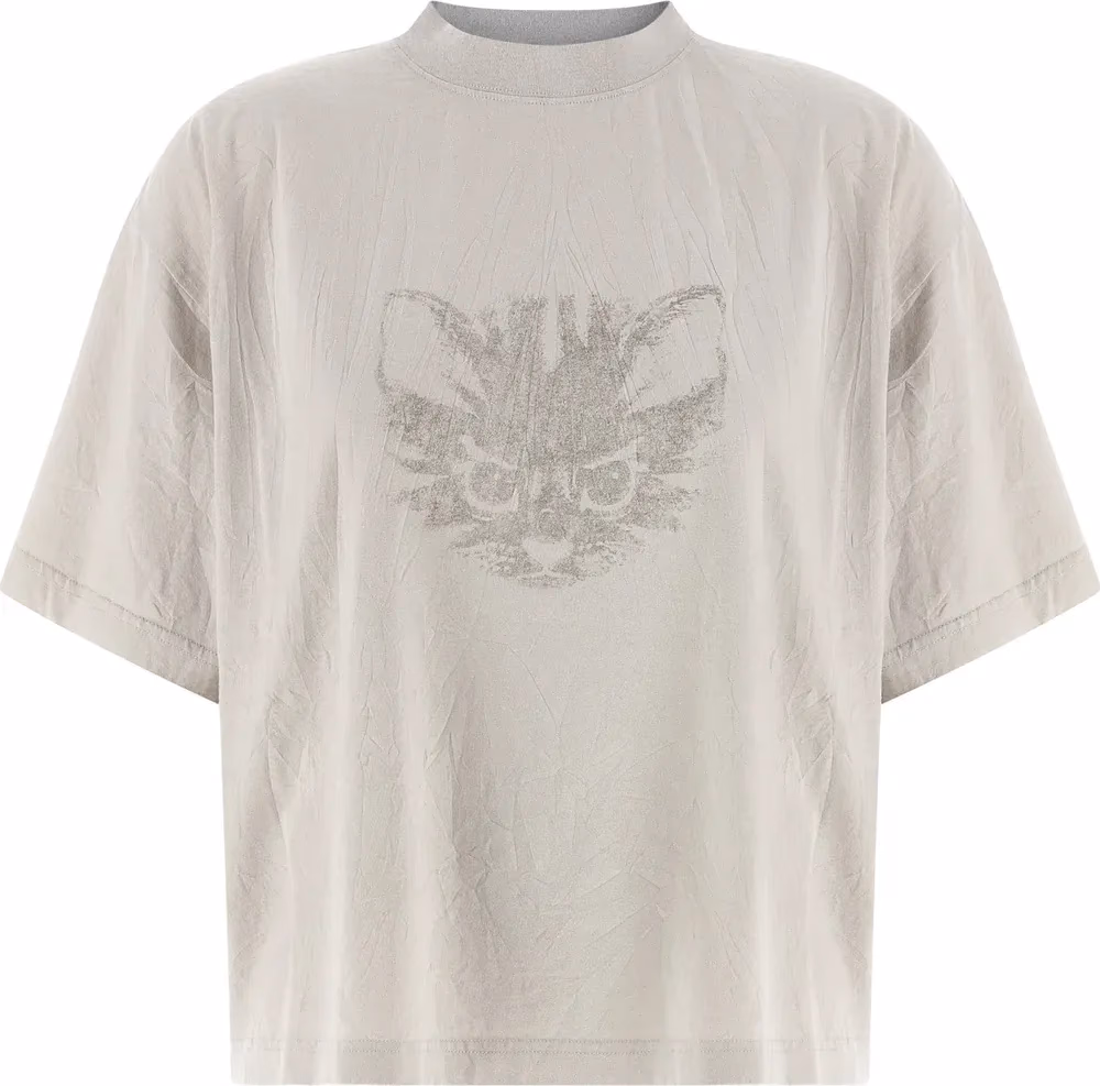 Balenciaga White Cotton T-Shirt