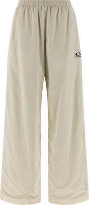 Beige Polyamide Joggers (Workout Pants)